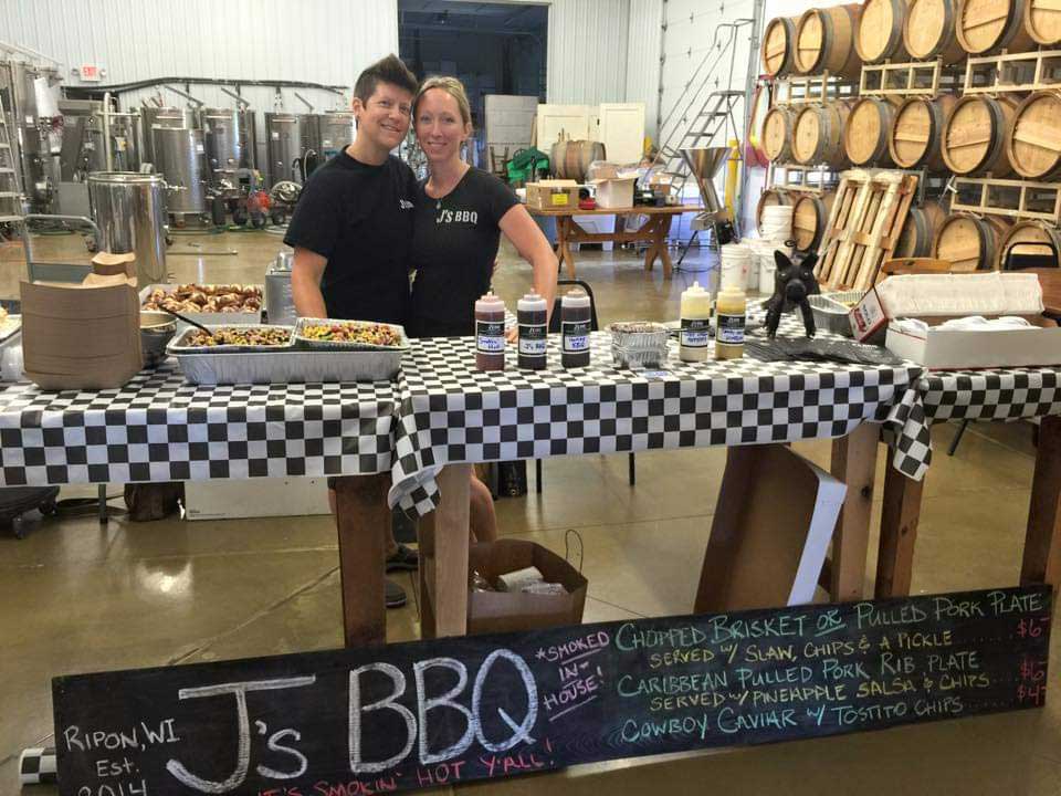 J's BBQ in Ripon WI is catering for our community.