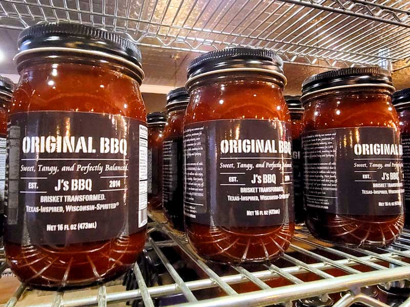 The Original BBQ sauce served by J's BBQ in Ripon WI is sweet, tangy and perfectly balanced.