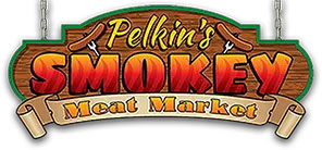 Pelkins Smokey Meat Market logo