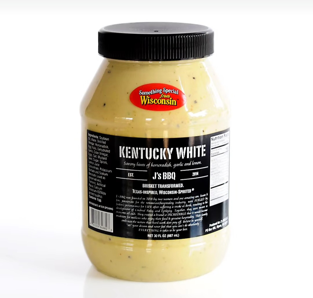 Kentucky White Hot Sauce from J's BBQ