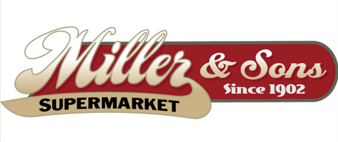 Miller and Sons Supermarket logo Miller and Sons Supermarket logo